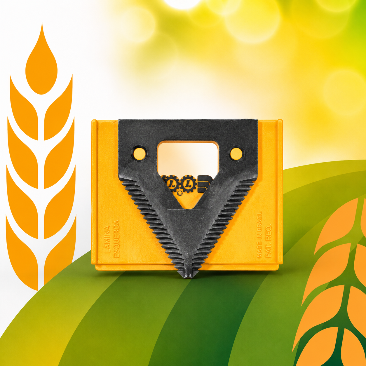 Lâmina de Corte para colheitadeira John Deere - código CQ31270