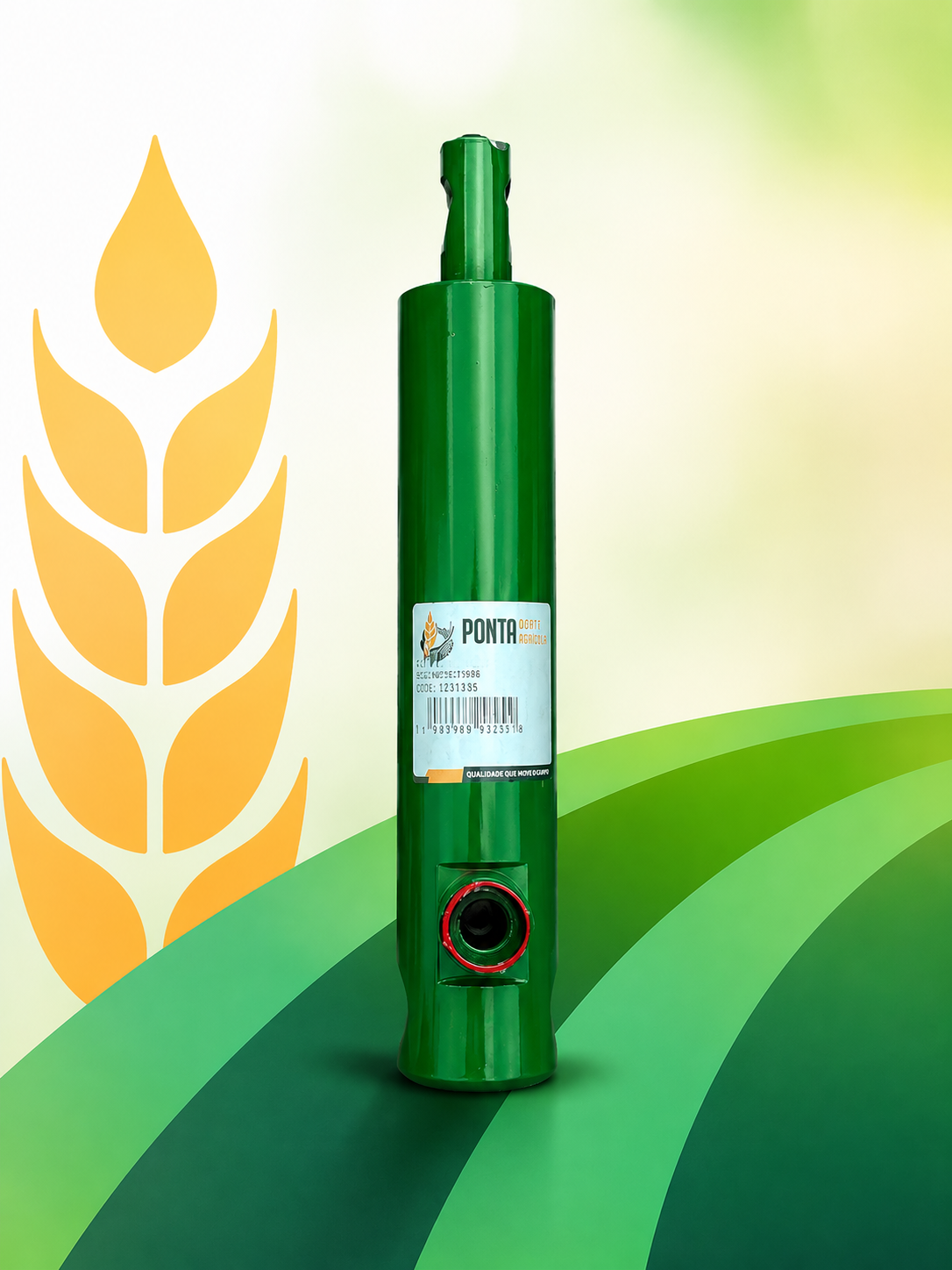 Cilindro hidráulico para colheitadeira John Deere - código AHC11624
