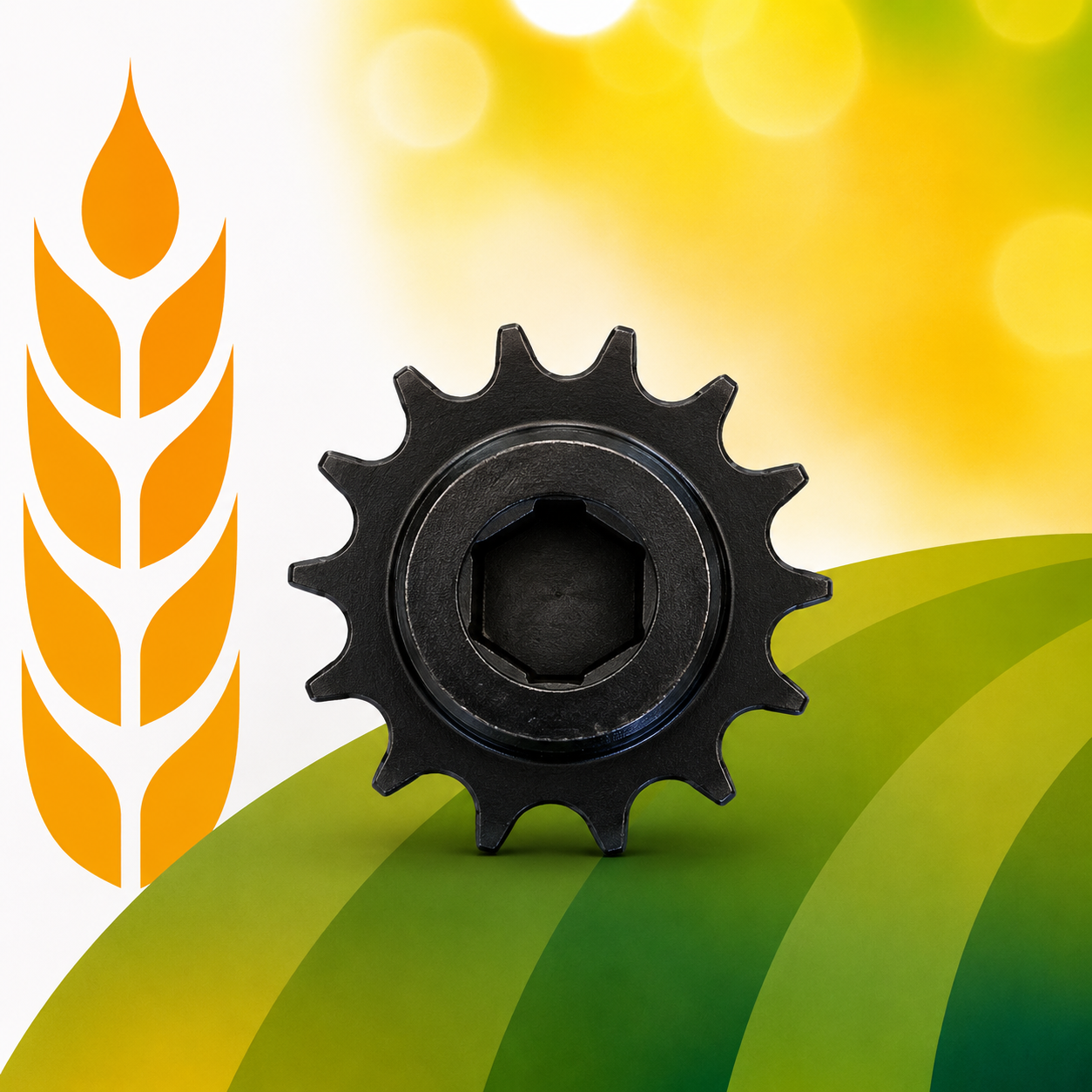 Engrenagem de Transmissão Sem-Fim John Deere - código AH220303