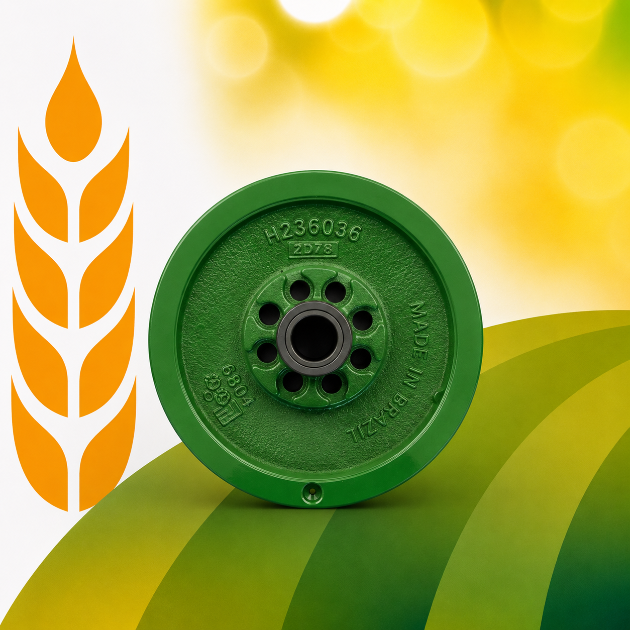 Polia do Variador John Deere - código H236036