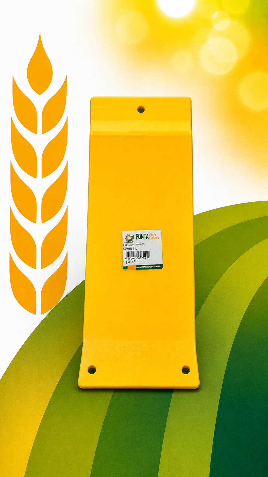 Chapa Deslizante para colheitadeira John Deere - código H205344