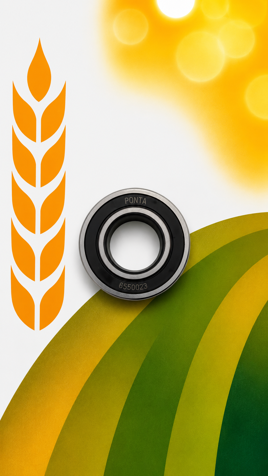 Rolamento Rígido de Esferas John Deere - código 30550023
