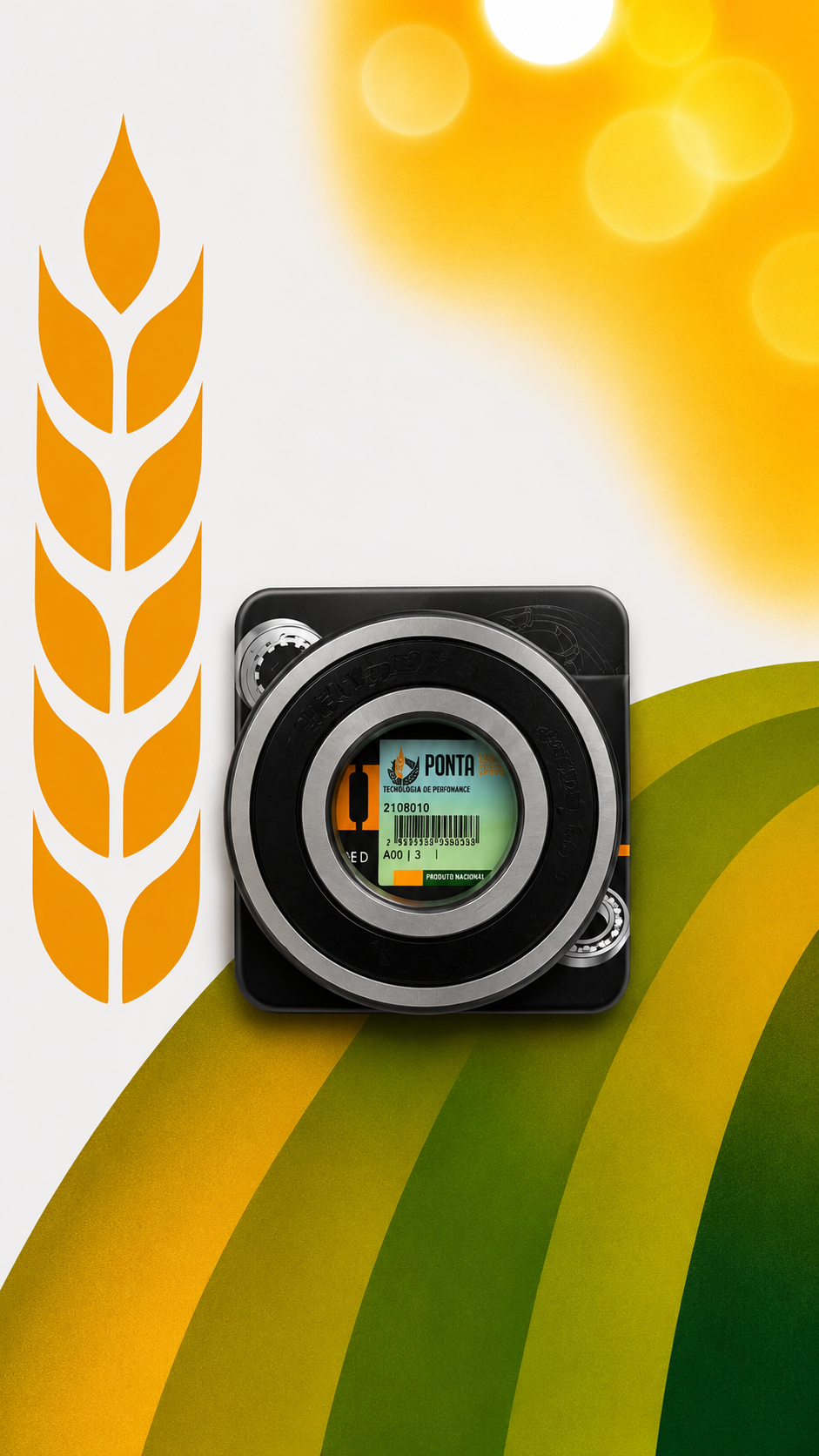 Rolamento de Esferas John Deere - código JD10018