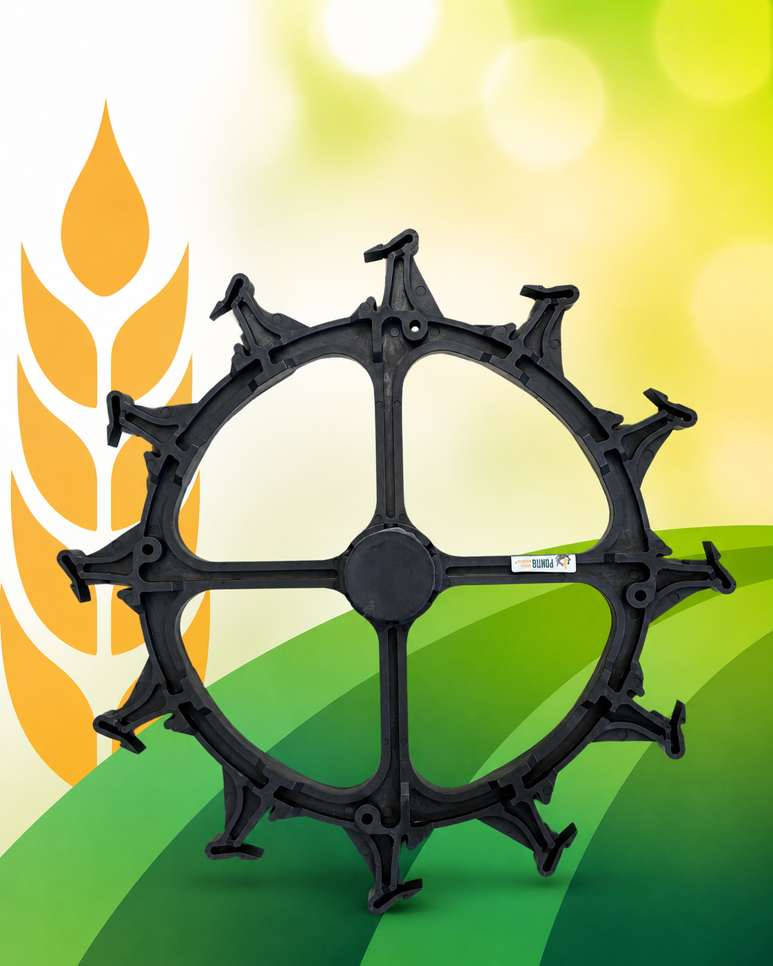 Suporte do Ventilador para colheitadeira John Deere - código H201773
